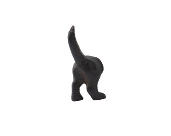 Cast Iron Dog Tail Wall Hook | Coat & Leash Holder