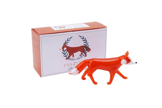 Glass Fox Ornament • Collectible Keepsake (gift Boxed) - Etsy