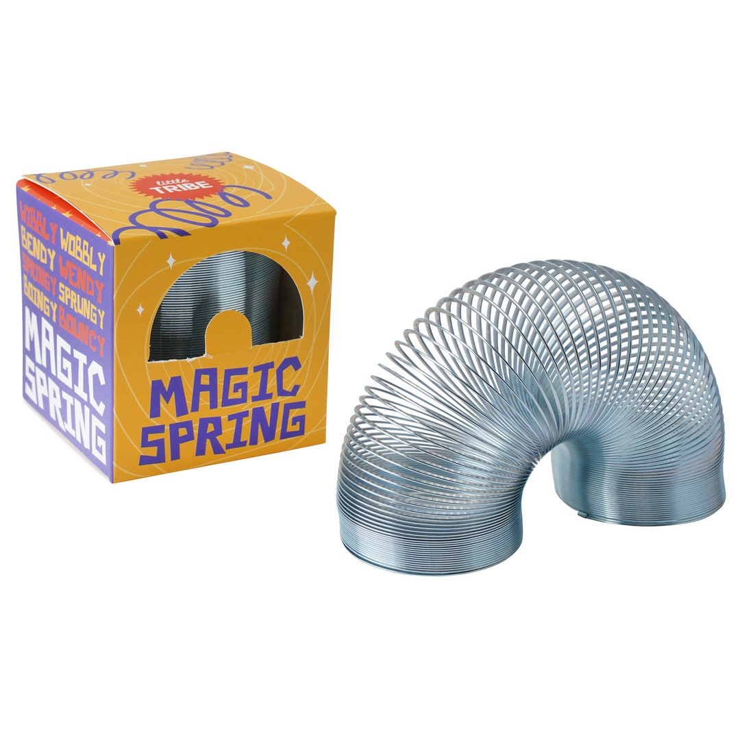 Kmart Magic Spring Toy Little Tribe Magic Spring Toy | Retro | Novelty Toy | Slinky - Etsy