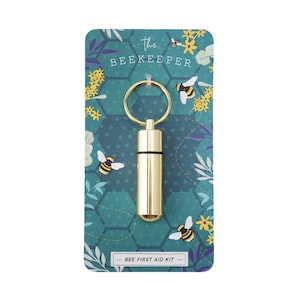 The Beekeeper Bee First Aid Keyring