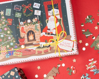 Father Christmas Jigsaw Puzzle | 550 Piece Gift Box