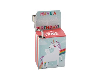 Unicorn Birthday Music Box | Hand Crank, 'happy Birthday' Tune - Etsy