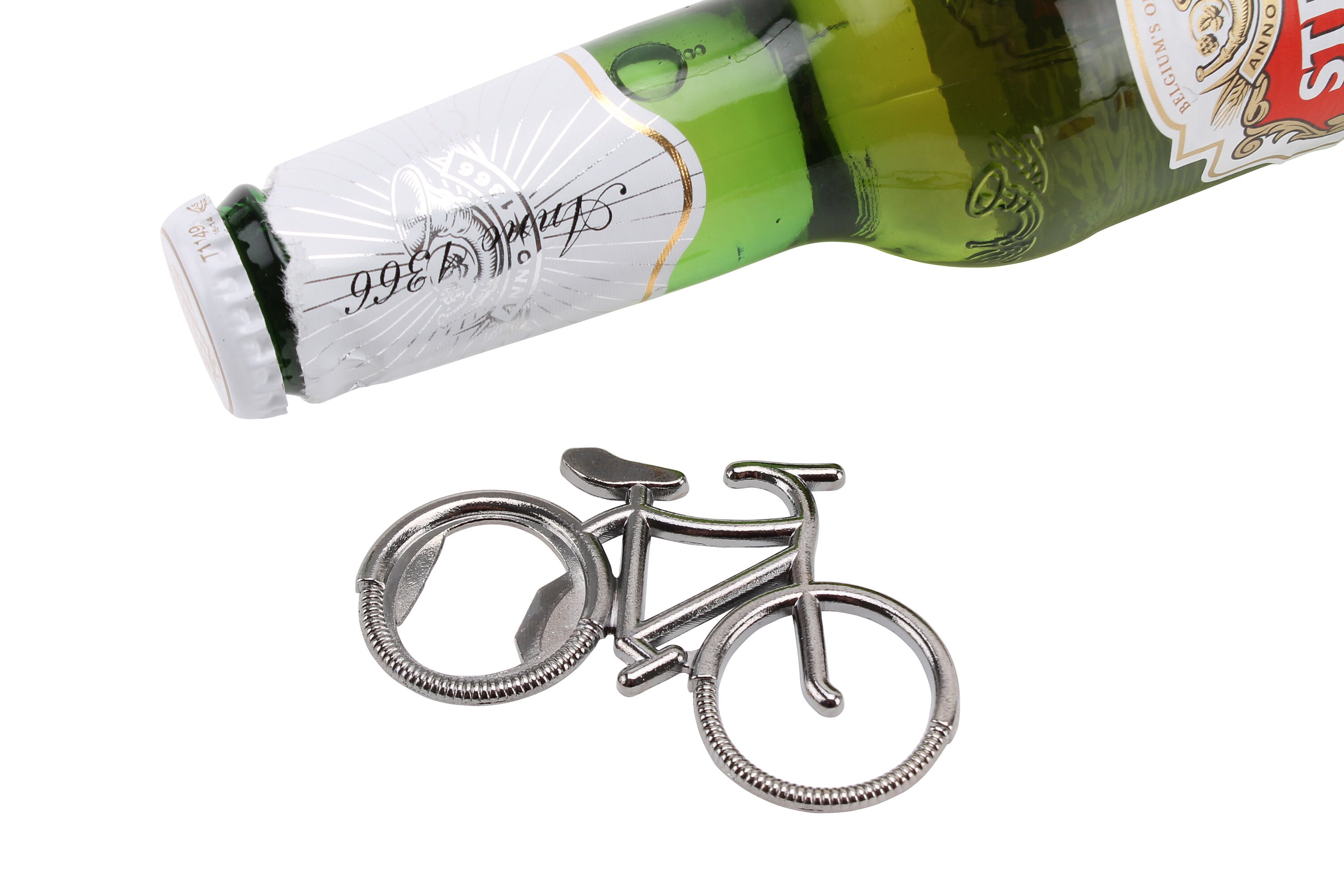 Silver Finish Bicycle Shape Bottle Opener in Gift Box - Etsy UK
