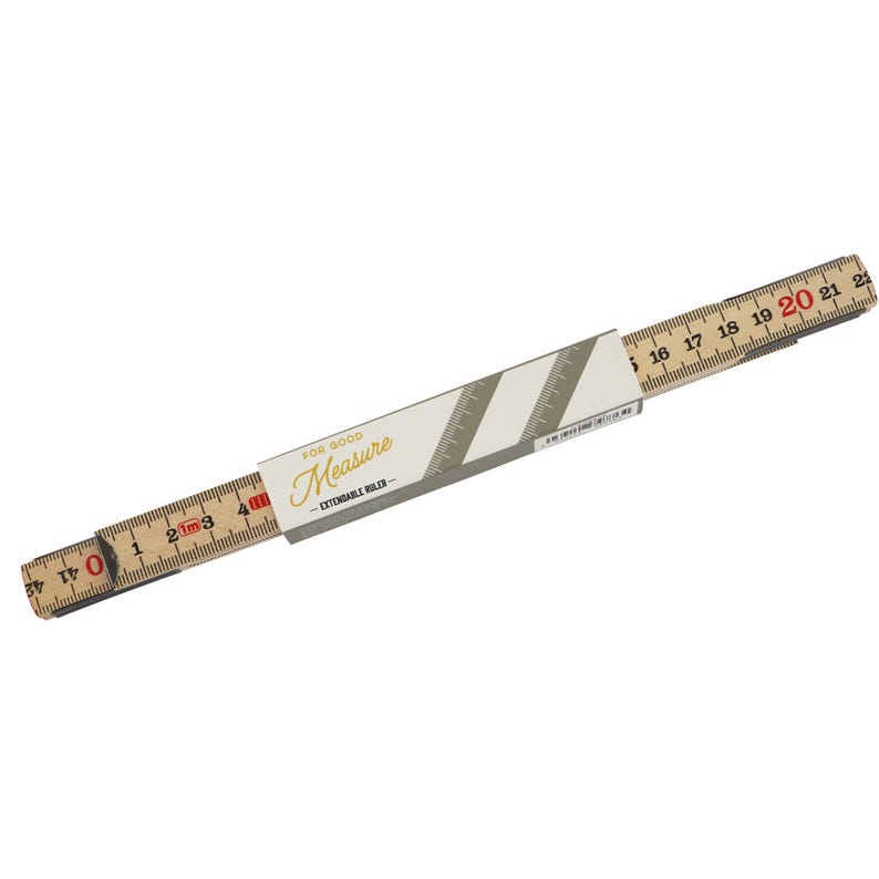 Folding Wooden Ruler | Extendable 1M Measuring Stick - Etsy