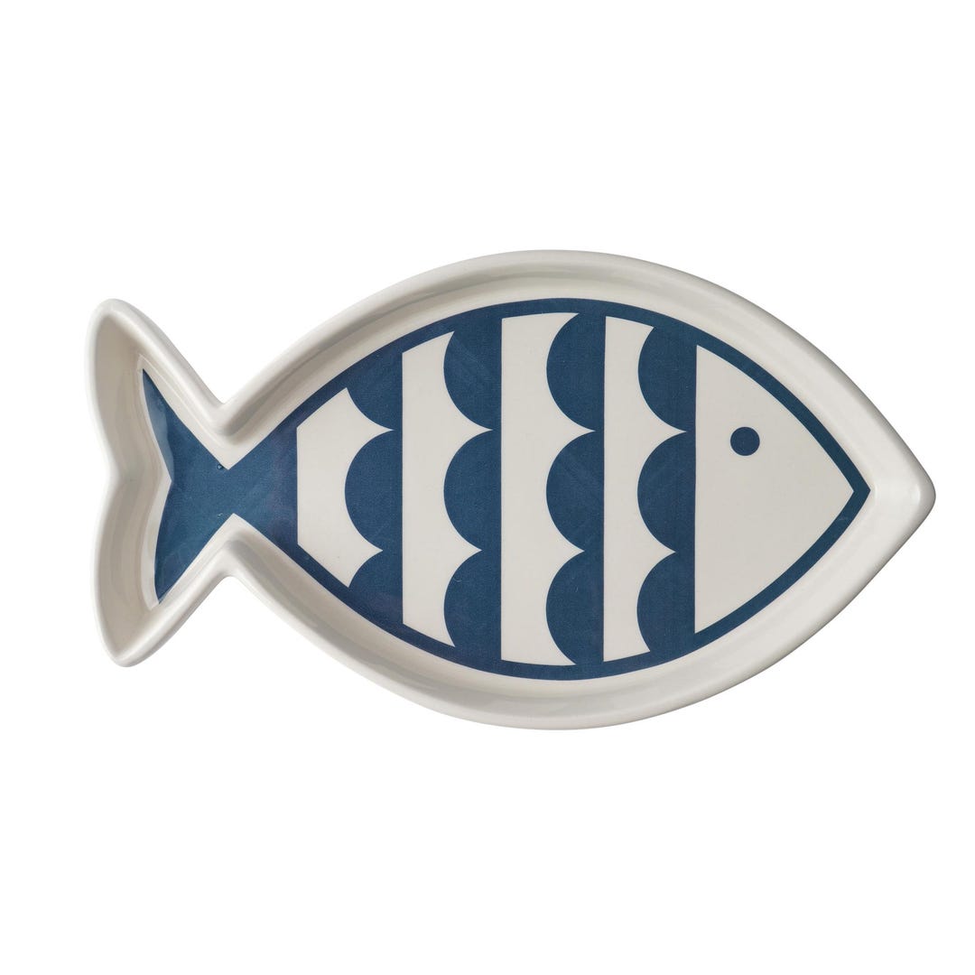 陶器の魚の装飾皿 | 家庭用ギフト - Etsy 日本
