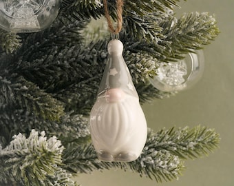 Decorazione da appendere in ceramica Gonk / Festiva / Nordica / Decorazione per albero di Natale