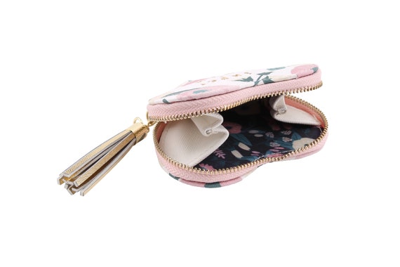 Heart Shaped Floral 'super Mum' Coin Zip Purse - Etsy Canada