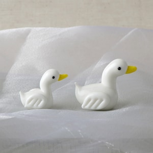 Glass Set Of 2 Ducks In Gift Box • Decoration • Ornament • Collectable • Gift For Home • Home Decor