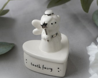 Send With Love Ceramic Tooth Fairy Pot