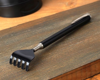 Telescopic Metal Back Scratcher • Extendable Travel Size