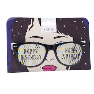 Novelty Happy Birthday Glasses