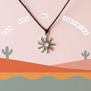 Just Smile-wensarmband 'You Are My Sunshine' op achtergrondkaart | Perfect cadeau | Gevoelscadeau