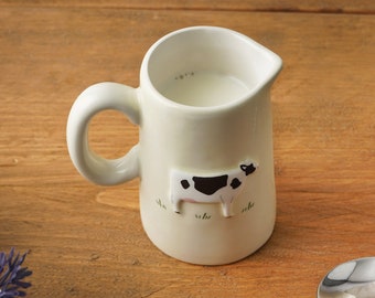 Bramble Farm Cow Milk Jug With Gift Box