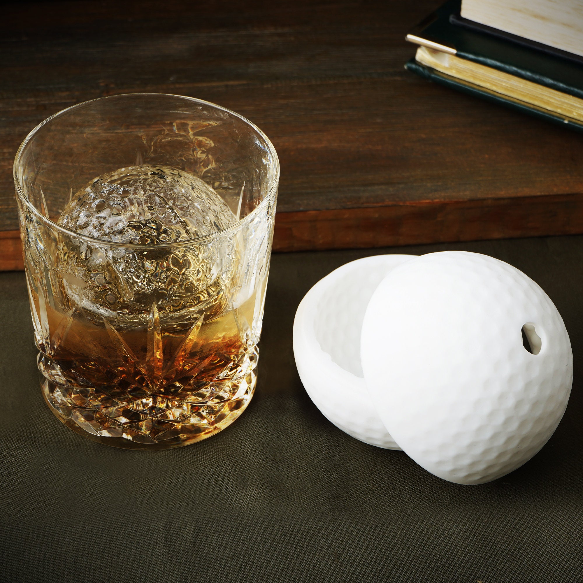 Golf Ice Cube Tray Whiskey Rocks Embossed With Golfing Designs Gift for  Him, Golfer Present, Country Club Bar Service, Vacation Cocktail 