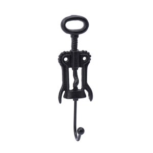 Corkscrew Cast Iron Wall Hook Coat Hanger | Jacket Rack