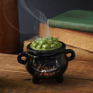 Enchanted Emporium Cauldron Incense Burner | Gift Box | Halloween
