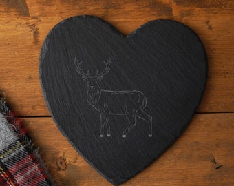 Leikaasplankje hert hart - geschenkverpakking