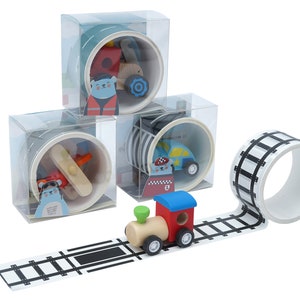 Rolls of Train Tape or Road Tape Indoor Race Track Indoor Train