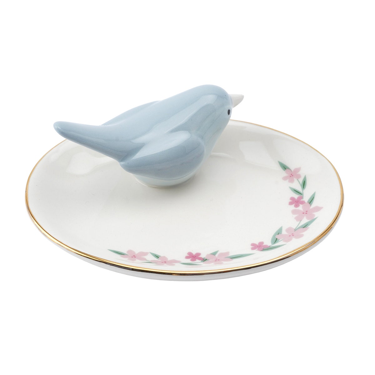 The Flower Market Bird Ring Holder Dish in Gift Box - Etsy