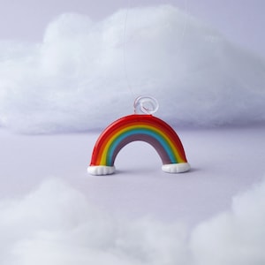 Glass Rainbow Hanging Ornament In Gift Box • Decoration • Ornament • Collectable • Gift For Home • Home Decor
