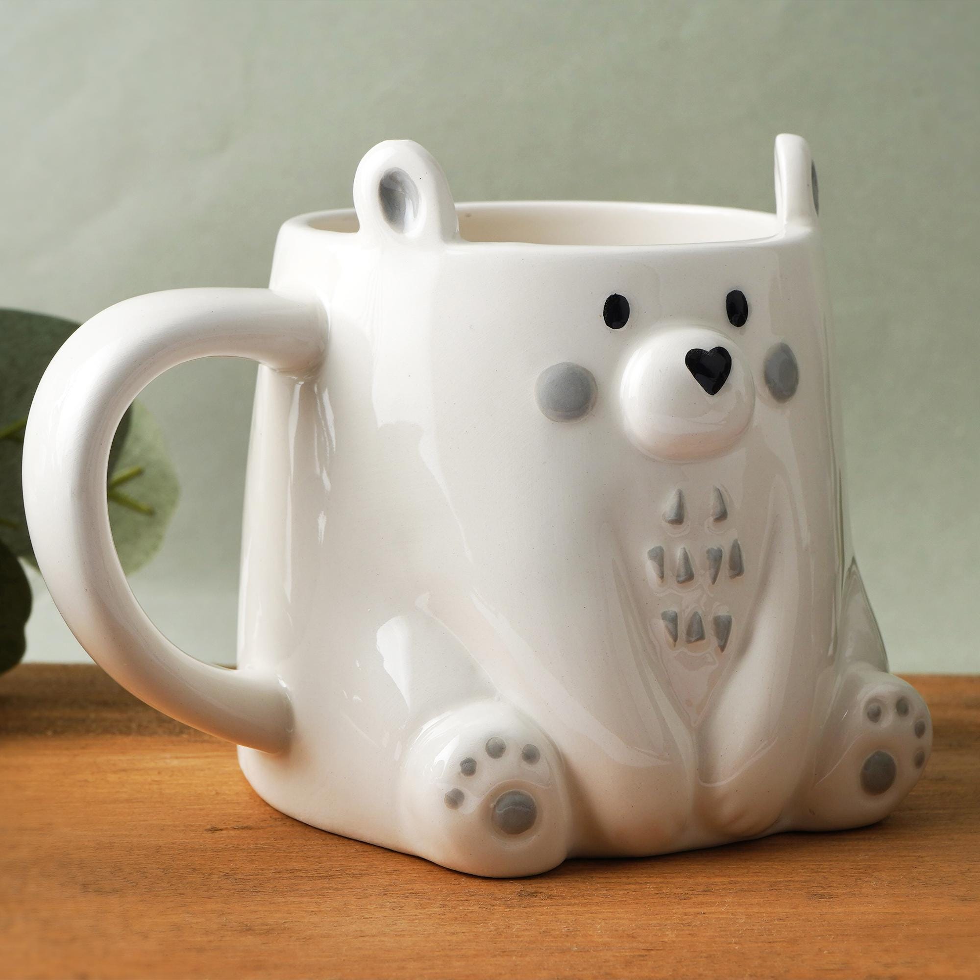 Polar bear mug - Etsy 日本