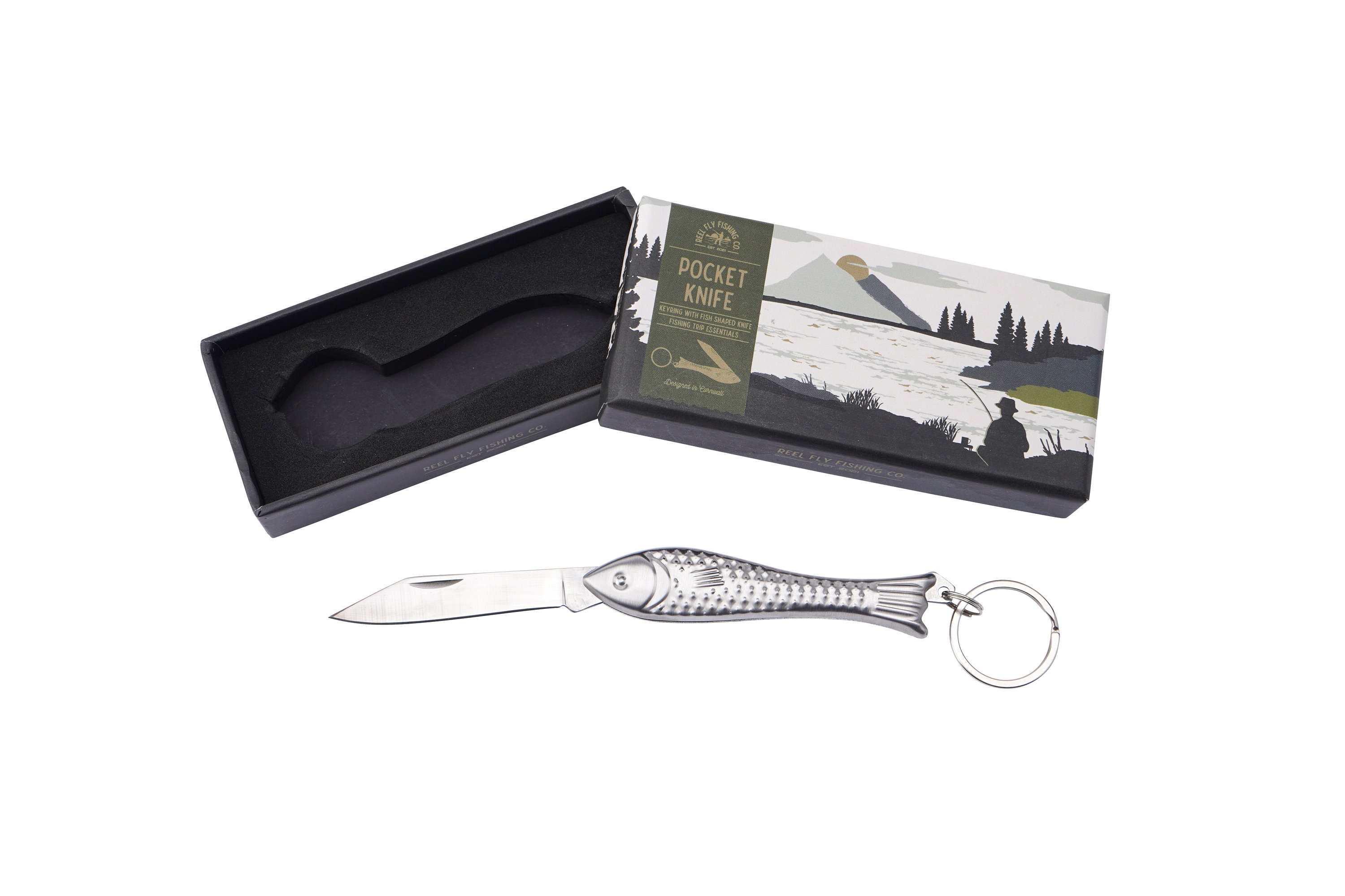 Fish Pocket Knife Fishing Gift Gift Box Gift for Him -  Canada