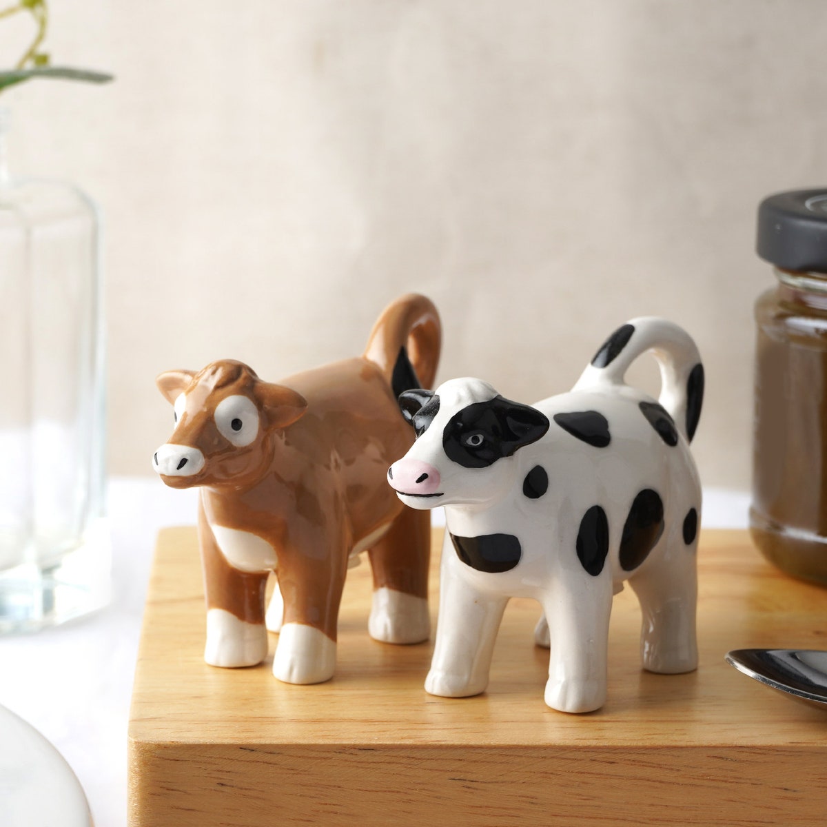 Cow Salt and Pepper Shaker Pots Gift Box British Dairy Farm Cows Tableware Gifts for Home - Etsy