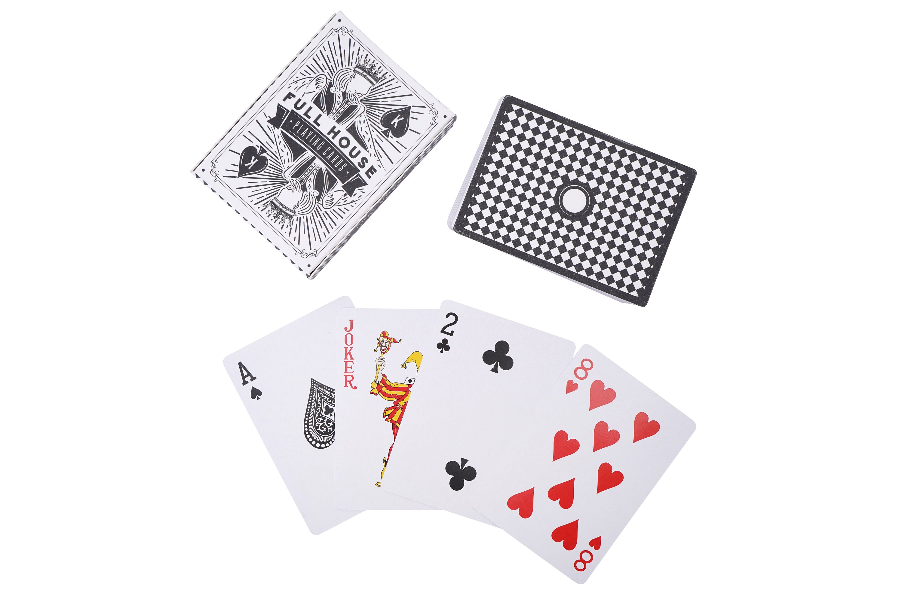 Pack of 52 Playing Cards Card Game 'full House' Etsy