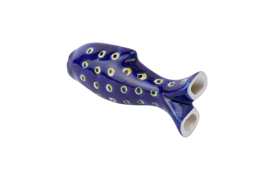 1 X Fish Nautical Ceramic Light Pull | Cord Pull | Bathroom Lighting ...