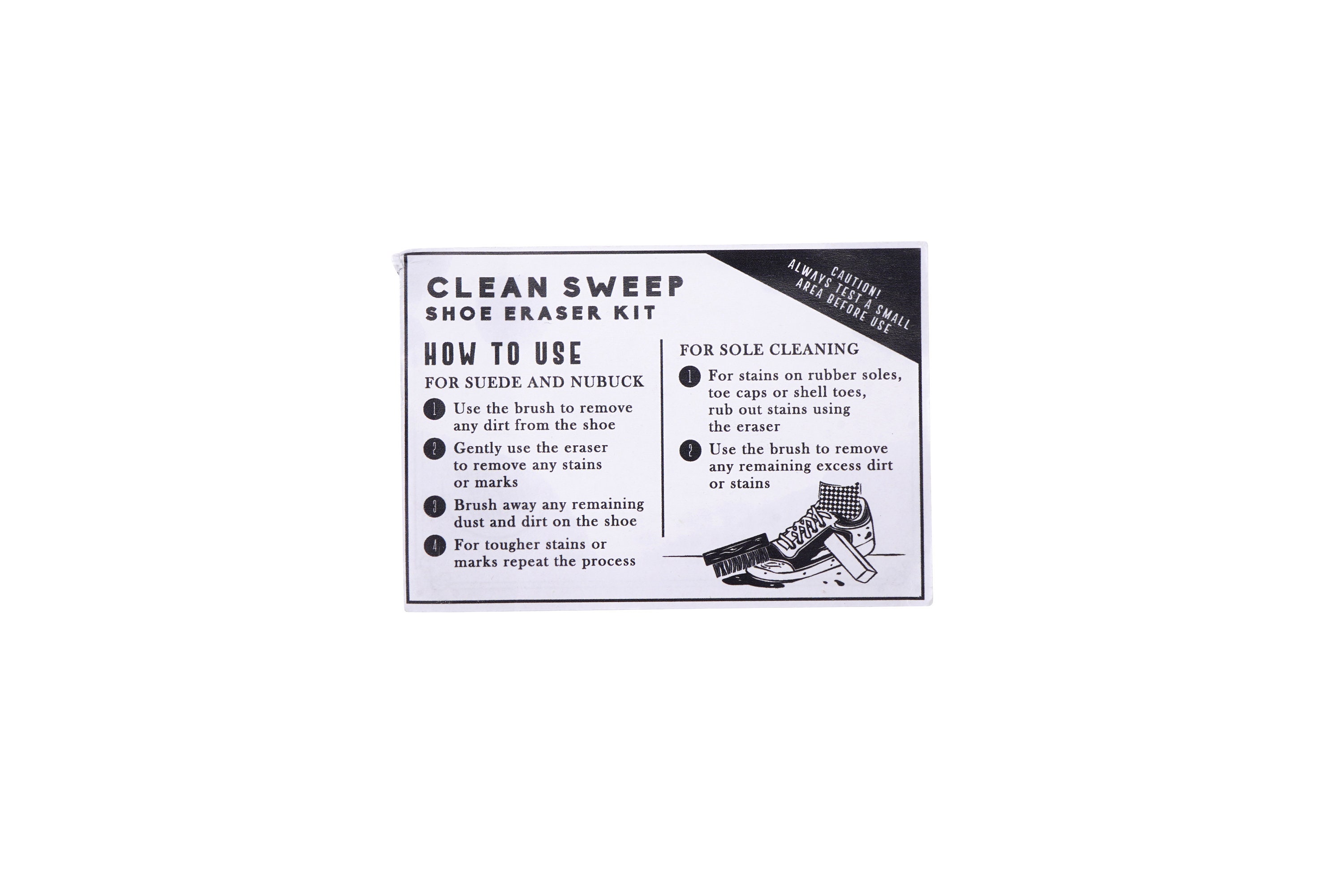 Dapper Chap 'clean Sweep' Shoe Eraser Kit -  Sweden