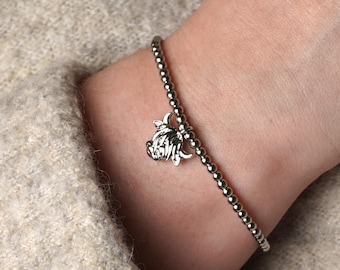 Bramble Farm Highland Cow Bracelet | Fashion Accessory | Jewellery | Highland Cow