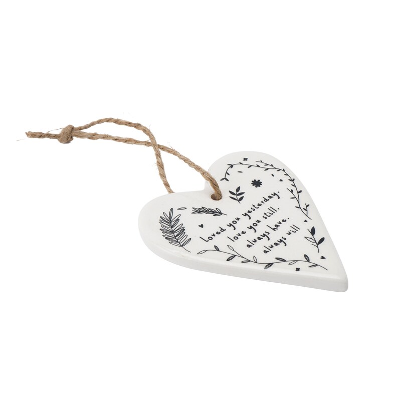 CGBGiftware Send With Love Ceramic Hanger - Thumbnail 3
