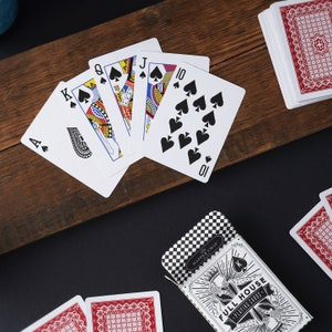 Pack of 52 Playing Cards | Card Game | &#39;Full House&#39; | Dapper Chap | Gift For Him