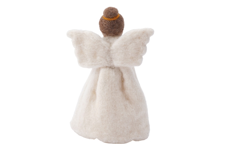 Felt Festive Christmas Angel Tree Topper - Thumbnail 3