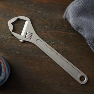 Loft Wrench Bottle Opener On Backing Card | Father&#39;s Day | Birthday | Novelty | Bar Accessory
