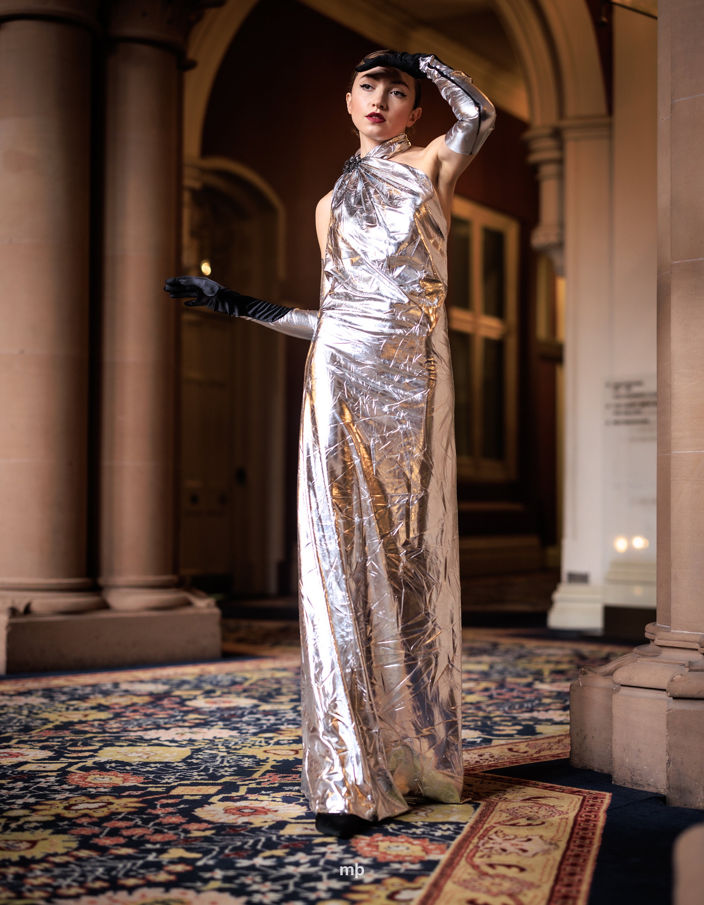 Silver new shop years dress