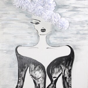 Contemporary Wall Art, Contemporary Painting, Wall Art Piece, Modern Wall Art, Black and White Modern Art Painting, Art Painting