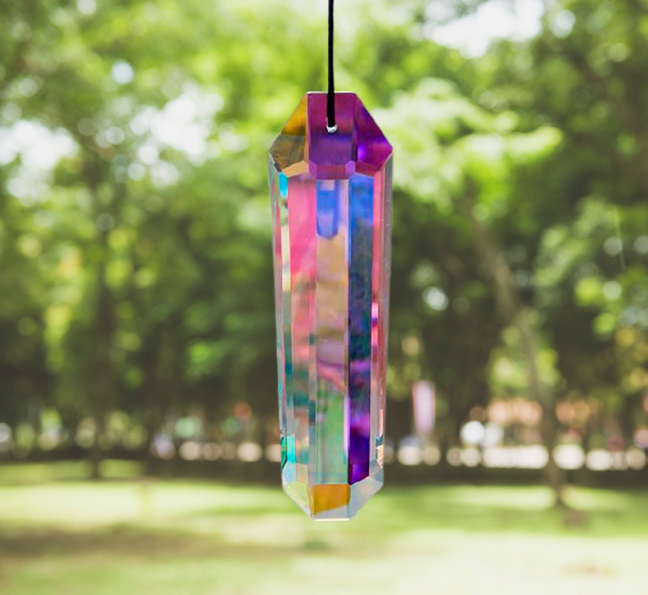 Crystal Prism Suncatcher, Rainbow Maker, Window Hanging Decoration