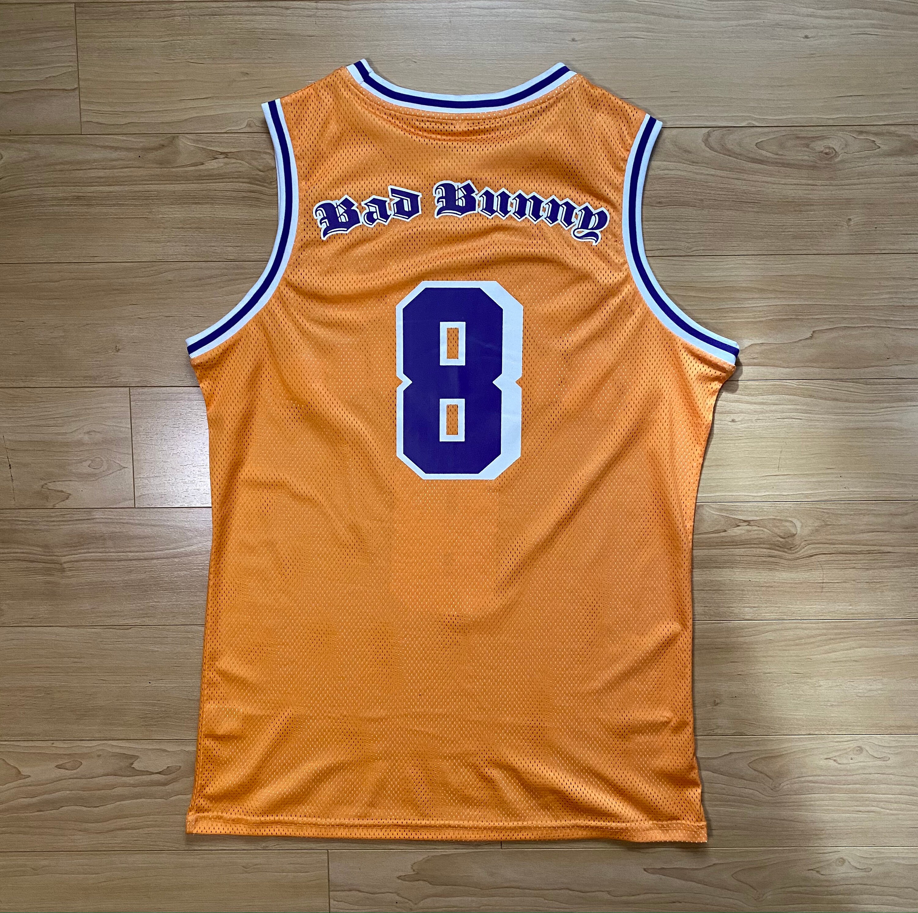 Lakers x Bad Bunny Retro Mesh Jersey Etsy