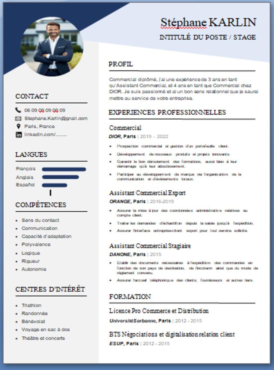 Mod le 2026 De CV Professionnel Microsoft Word Etsy France mod-le-2026-de-cv-professionnel-microsoft-word-etsy-france