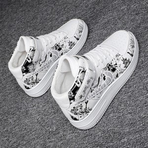 Japan Anime Mens Casual Anime Sneakers Custom Anime Shoes - Etsy