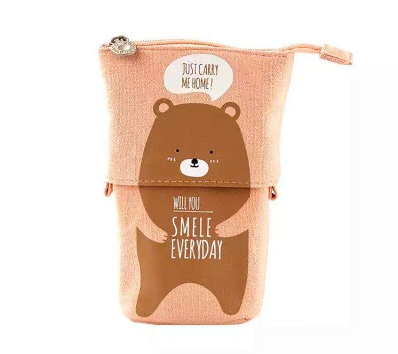 Kawaii Pop up Pencil Case Cute Pencil Pouch Stationery Etsy