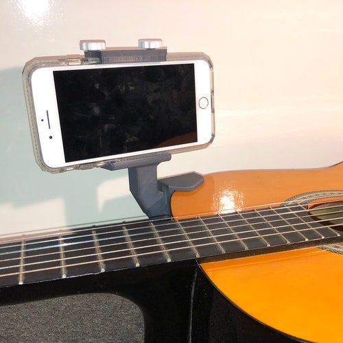 Phone Holder for Guitar/guitar Phone Stand Etsy