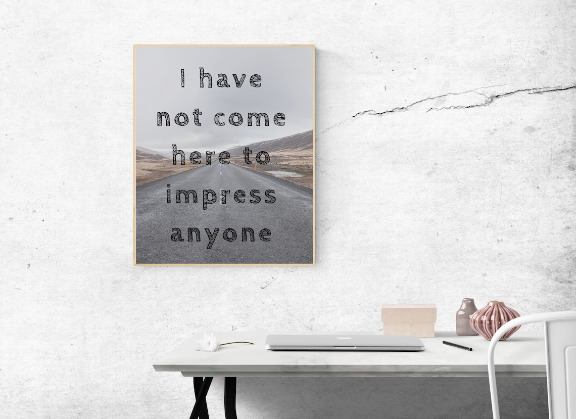 Motivational Wall Art Inspirational Wall Art Printable Etsy