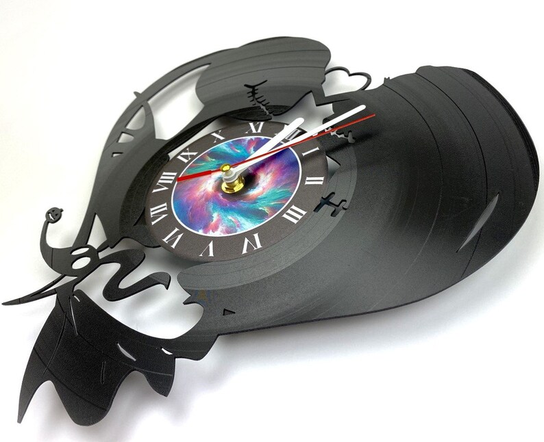 Jack and Sally Vinyl Record LED Clock, Tim Burton Decor - Etsy Canada
