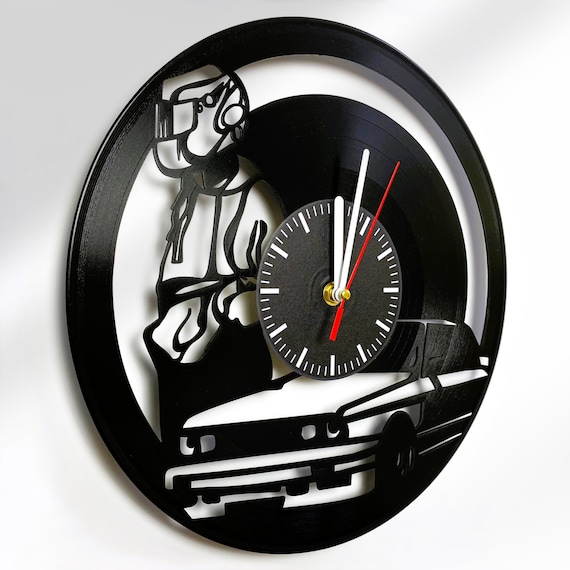 Blond Frank Vinyl Clock - Blonde Record Decor and Gift for Him - Album Wall Clock