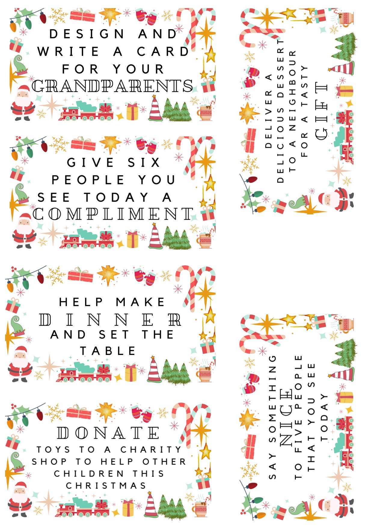 Christmas Good Deeds 