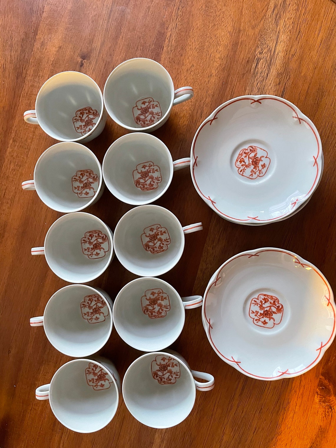 Theodore Haviland Limoges Demitasse cups and saucers Etsy