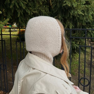 Hand Knitted Unisex Wool Balaclava Hood (Color Variations)