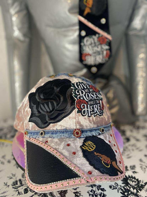 Velour Junk Tie & Hat Set - Etsy display picture 1